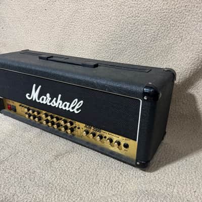 Marshall JCM 2000 TSL 100 Triple Super Lead 3-Channel 100-Watt Guitar Amp Head 2000s - Black image 3