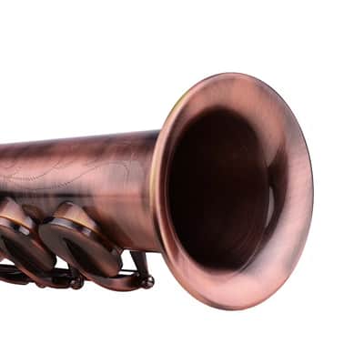 Straight Soprano Saxophone Bb Brass Nickel Plated with Carve Pattern – Full Sax Kit for Jazz & Classical Music image 4