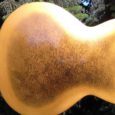 Steampunk Art Relic Jolana Tornado Hollow Body Vintage guitar 1963 Copper / Red image 7