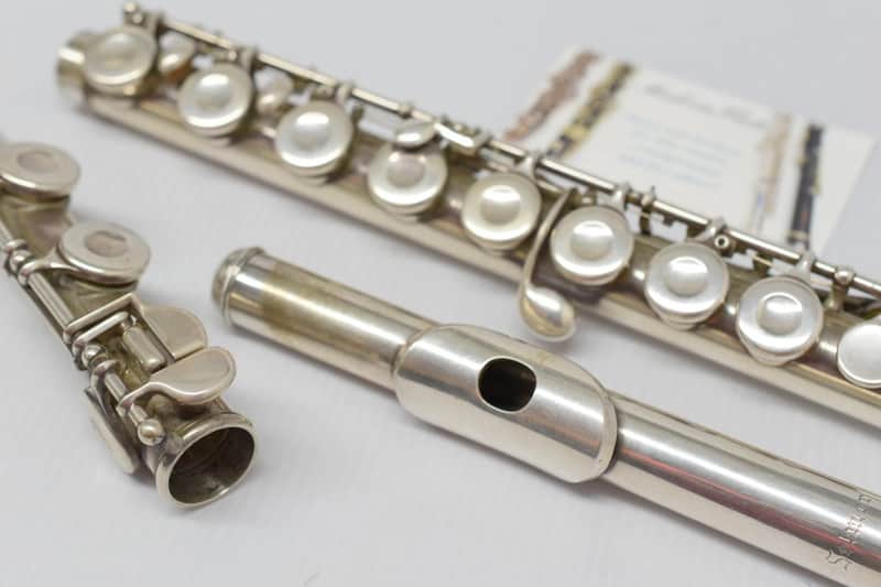 Vintage Selmer New York Handmade Sterling Flute Soldered Toneholes Plays Great *THE BEST* image 1