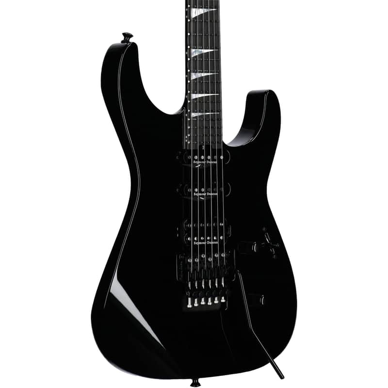 Jackson American Series Soloist SL3 Electric Guitar (with Case), Gloss Black, Open Box (Very Good) image 1