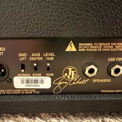 Friedman JJ-Junior Jerry Cantrell Signature 20-Watt Amp Head - Black image 11