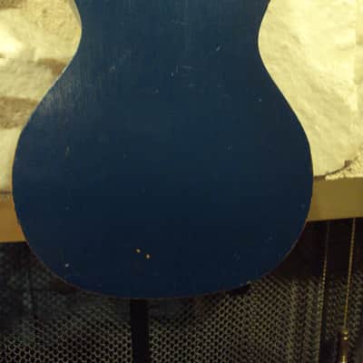 Harmony Ukulele Hawaiian 1950s Blue, All Original image 10