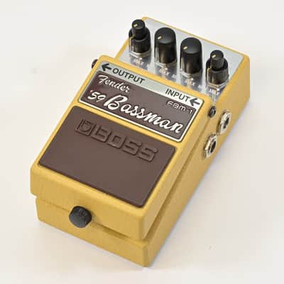 エフェクター　BOSS　FBM-1 BOSS FBM-1 Bassman - 「フェンダー'59ベースマン」の太く透明感のある