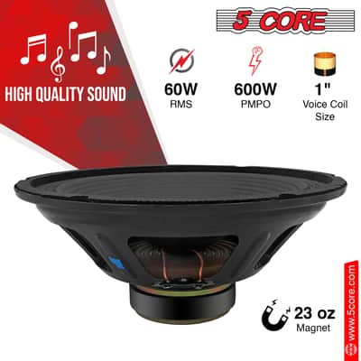 5 Core 10 inch Guitar Speaker 60W RMS 8 Ohm 13Oz Magnet Replacement Driver for Guitars Amplifier image 5