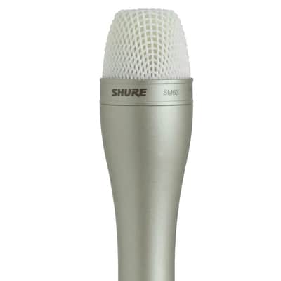Shure SM63 Handheld Dynamic Microphone image 1