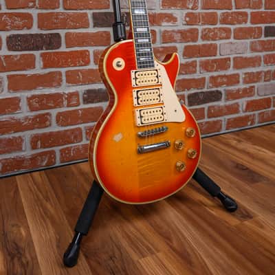 Gibson Custom Shop Ace Frehley Budokan 1974 Les Paul Custom Aged #100 of 100 Heritage Cherry Sunburst Relic 2011 w/OHSC image 6