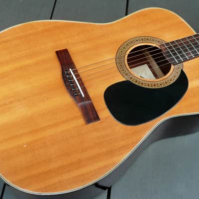 Morales MF-120 000 size falk guitar '70 Natural | Reverb