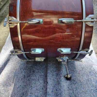 Tama Superstar Super Mahogany 22"(Diameter)x14"(Depth) Bass Drum 1980's image 6