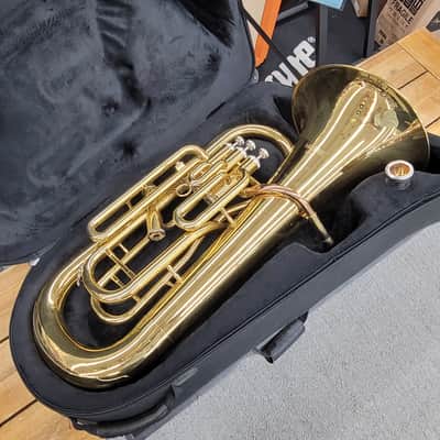 Magilanck MEP 102 4-Valve Euphonium with Case - Brass image 5