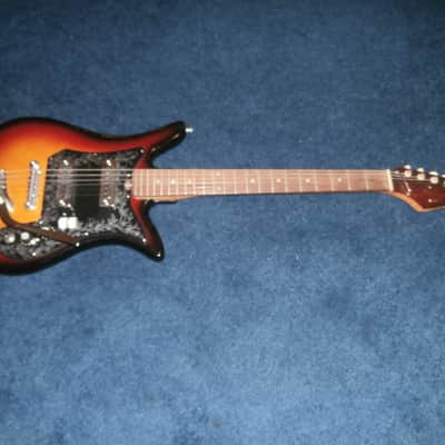 Vintage 1960's Teisco Del Ray ET-200 Tulip Electric Guitar! MIJ Japan! image 1