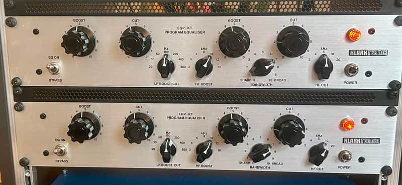 Klark-Teknik EQP-KT Stereo Pair NOS Tubes image 1