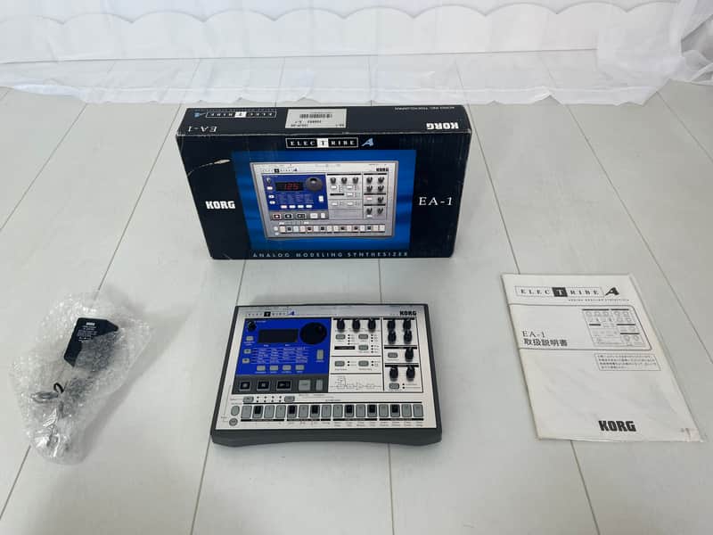 Korg Electribe-A EA-1 Analog Modeling Synthesizer 1999 - Silver image 1