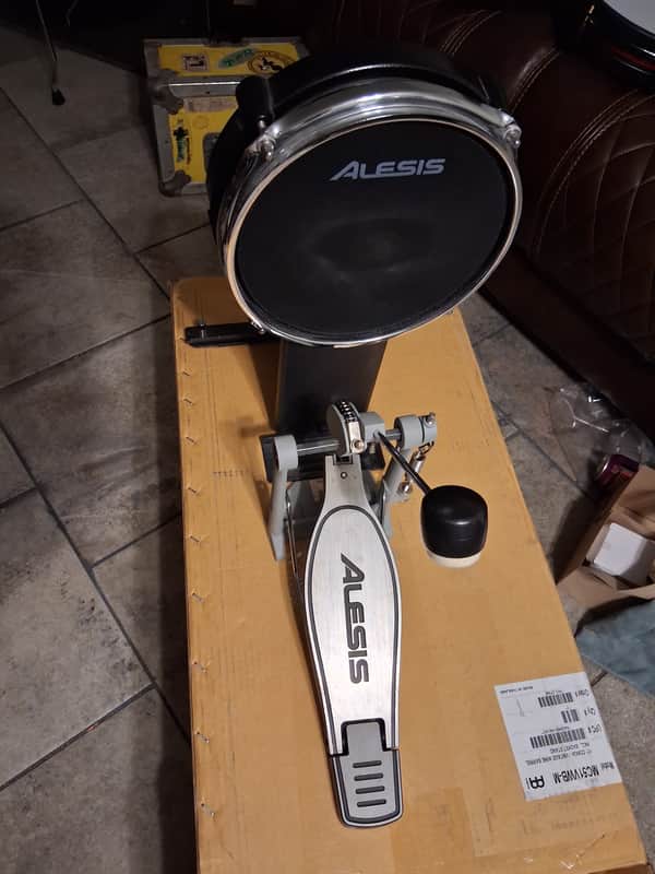 Alesis Command bass drum tower and pedal. image 1
