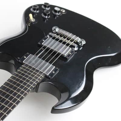 2001 Gibson SG TONY IOMMI Ebony Black in Original Case ~Killer Doom METAL RELIC~ Crosses Black Sabbath Very RARE image 15