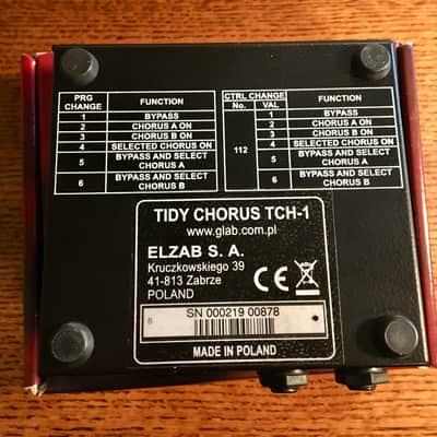G Lab  Tidy Chorus TCH-1 Powder coated black image 5