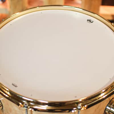 DW 7x14 Collector's Maple VLT Birdseye Maple Snare Drum - SO#1303301 image 4