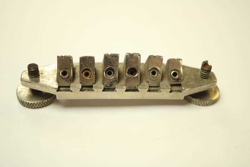 Vintage 1960's Hofner Electric Guitar Bridge - Rare Part image 1