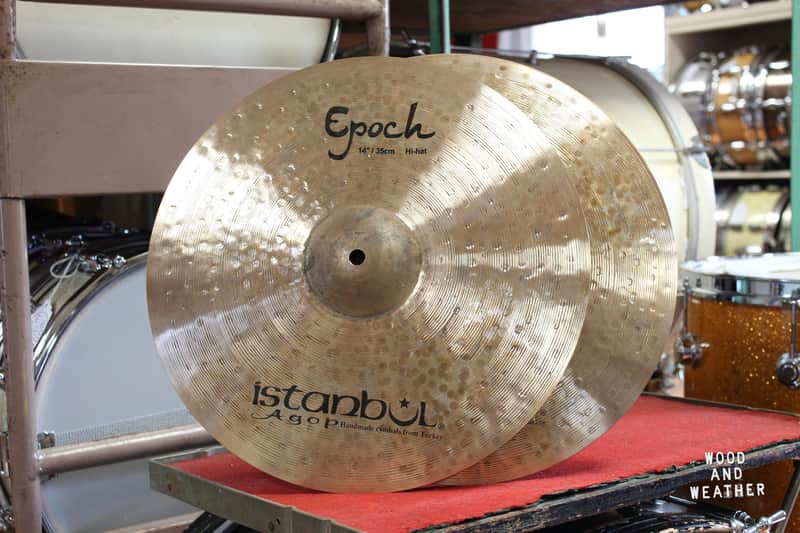Istanbul Agop 14" Lenny White Signature Epoch Hi-Hats 899/1056g image 1