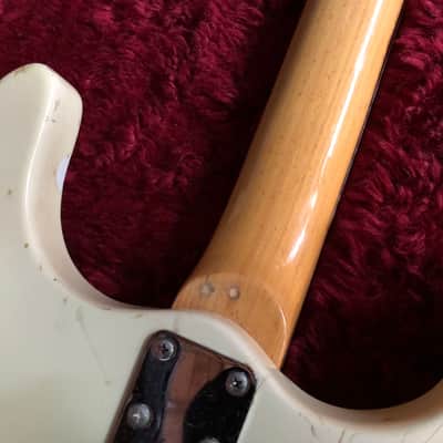 c.1967-1969 Morales ZES-300 MIJ Vintage Guitar  “White” image 11