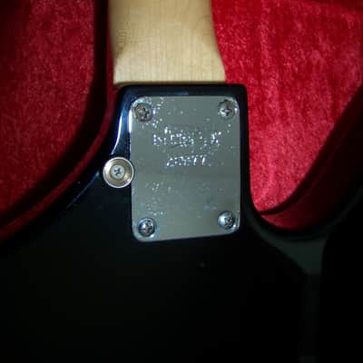 Kramer Focus EXPLORER BASS 1982 BLACK MADE IN JAPAN LEFTY LEFT HANDED OHSC RARE VINTAGE image 8