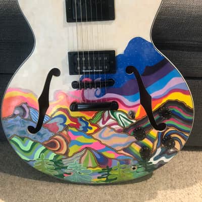 NO NAME ES 335  2021 Natural-custom paint image 2