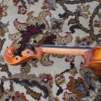 Vintage Full Sized Violin with Case and Bow 1970's image 6