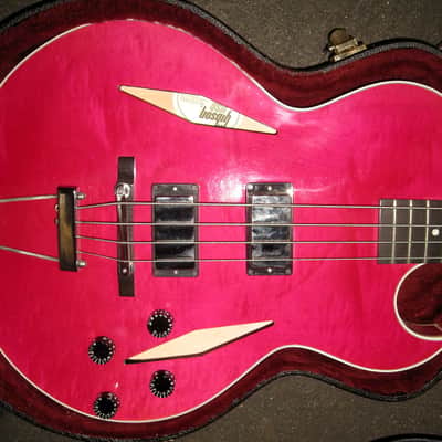 1992 Gibson EB-650 Gloss Wine Red image 1