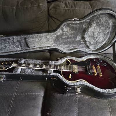 Epiphone Jerry Cantrell "Wino" Les Paul Custom 2022 - Present - Wine Red image 14