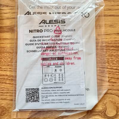 NEW Alesis Nitro PRO Drum Module w Cable Snake/Power Adapter - Machine Brain image 6