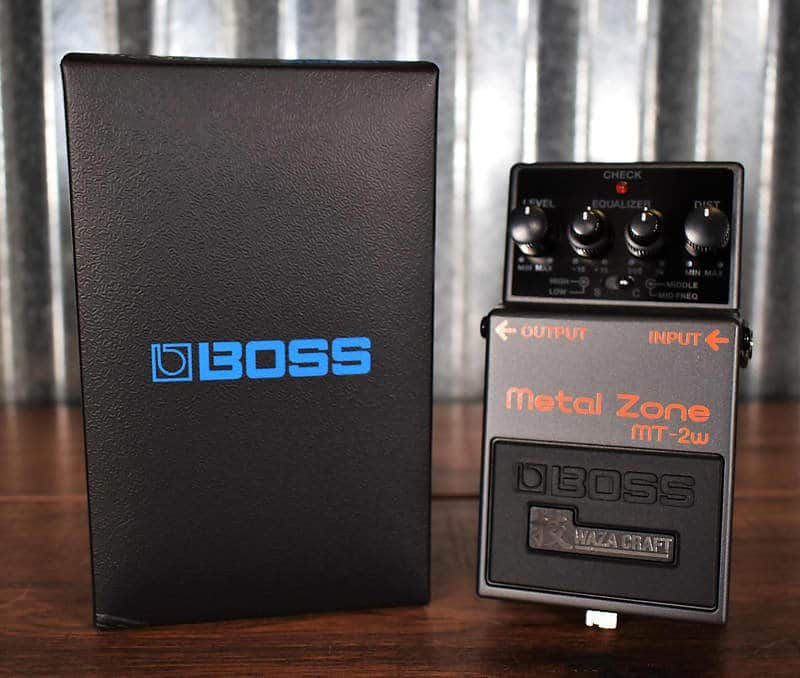 Boss MT-2W Waza Craft Metal Zone Distortion Guitar Effect Pedal image 1
