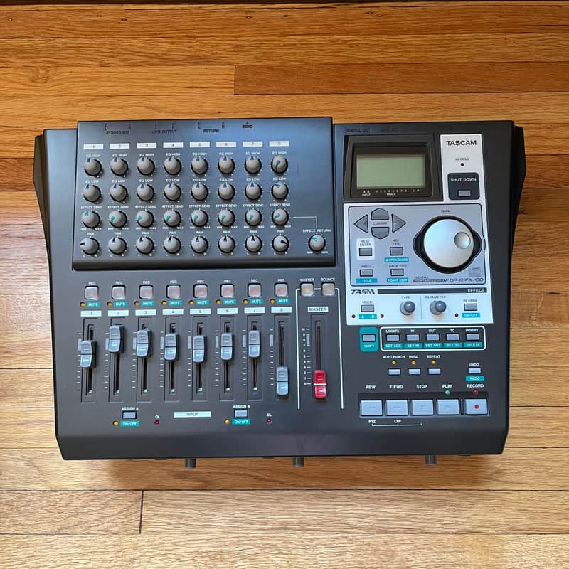 TASCAM Digital Portastudio DP-01FX/CD Mid 2000’s - Black (Used) image 1