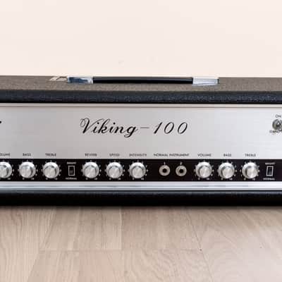 Elk Viking 100 Vintage Tube Guitar Amp Head w/ Reverb & Tremolo, EL34, Japan Miyuki image 2