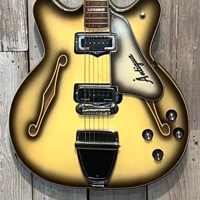 Excellent 1968 Fender Coronado II with Rosewood Fretboard  Antigua OHSC  ! image 4