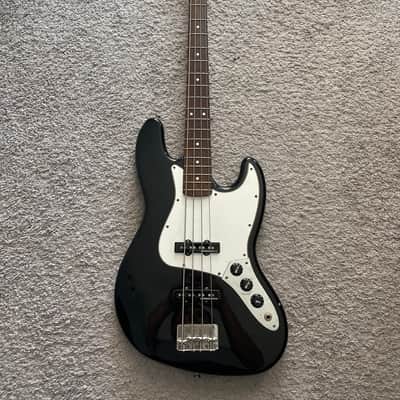Fender Standard Jazz Bass Vintage 1998 MIM Black Rosewood 4-String Bass Guitar image 1