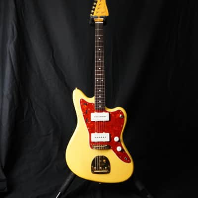 Fender Japan JM-66G/EX Jazzmaster Reissue (1994) MIJ Limited Edition – Blonde w/ Gold Hardware image 3