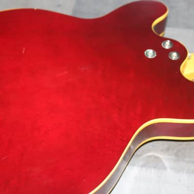 Mosrite Celebrity 12 String 1965 Trans Cherry Red/With Original Case image 12