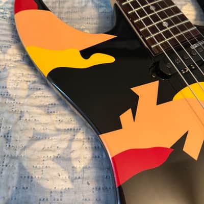 ESP LTD GL-200K George Lynch Signature 2011 - 2018 - Black with Kamikaze Graphic image 8