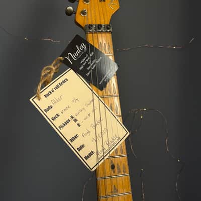 2010 Rock N Roll Relics "Floyd Blackie" (S-Style) | Heavy Relic | Nunley Custom Pickups | Rare 7.25” Radius | w/ OHSC & Tags image 11