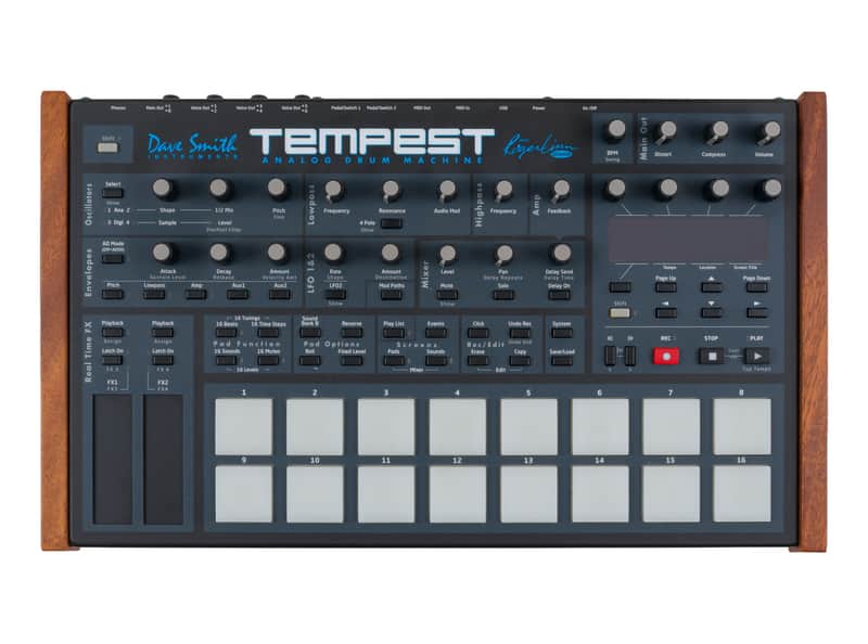 Sequential Tempest Analog Synthesizer + Drum Machine [USED] image 1
