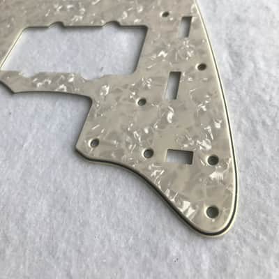For US Jazzmaster Guitar Pickguard , 4 Ply Ivory White Pearl image 5