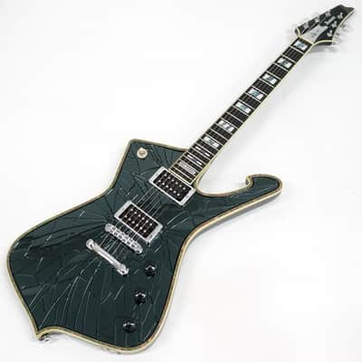 Ibanez PS3CM Paul Stanley Cracked Mirror black Iceman image 3
