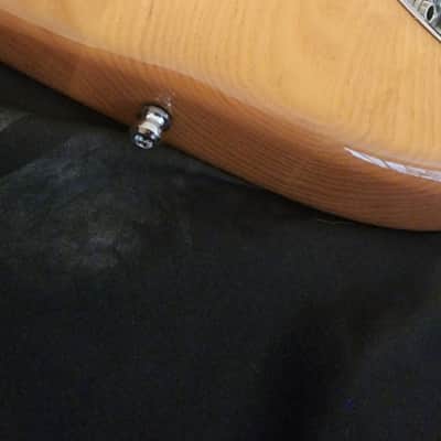 Stratocaster 2021 Ash Natural Gloss w HSC Custom Build Rails Strat non-Fender Blonde image 6
