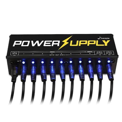 Guitar Pedal Power Supply 10 Isolated DC Output for 9V/12V/18V Effect Pedal image 8