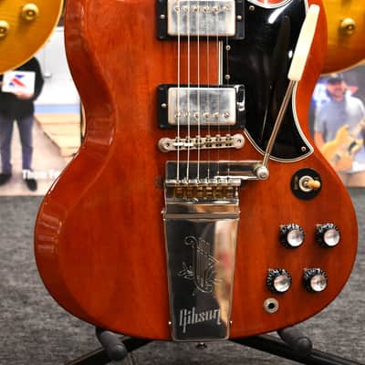 Gibson Custom Shop Historic Collection 1961 SG Standard VOS 2018 - Faded Cherry［Maestro Vibrola Mod］［Yk012］ image 9