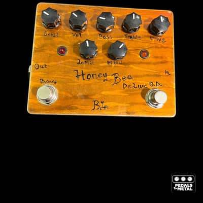 BJFE Honey Bee Deluxe Overdrive (4-Knob) -x19351 image 10