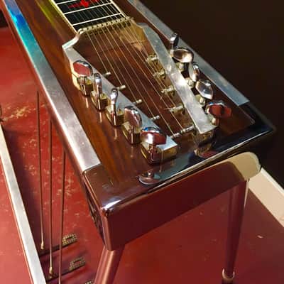 Dekley S10 3x4 Standard Emmons E9 Pedal Steel Guitar w/ Case GREAT CONDITION!!! image 6