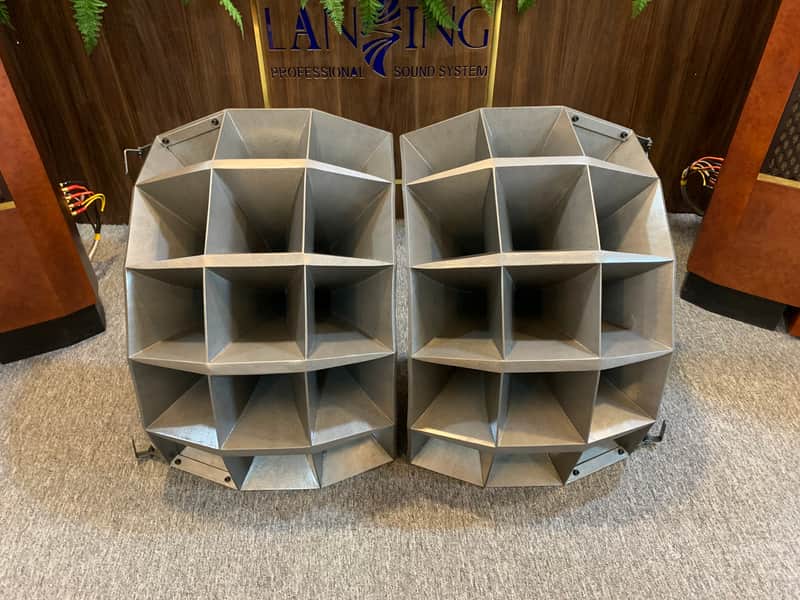 Lansing Audio 1 pair Altec Lansing 1505B Multicell Horns wood, for Altec288/291 driver 2020 Gray image 1