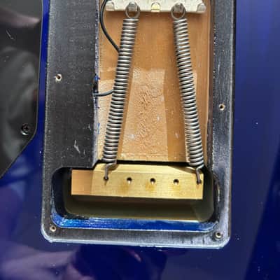 EVH Wolfgang WG QM with baked maple neck and EVH WG case - Chlorine Burst image 12