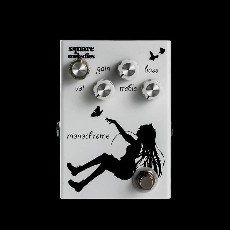 Square Melodies Monochrome Overdrive / Fuzz Pedal image 1